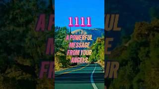 1111 Angel Number Meaning A Powerful Message From Your Angels youtubeshorts affirmations [upl. by Abramo]