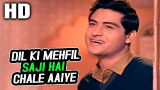 Dil Ki Mehfil Saji Hai Chale Aaiye  Mohammed Rafi  Saaz Aur Awaaz 1966 Songs  Joy Mukherjee [upl. by Dreddy]