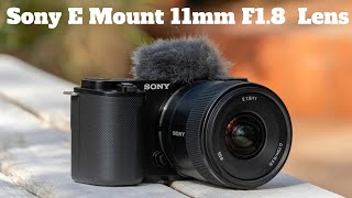 Sony E Mount 11mm F18 Lens  Unboxing and Sample Photos [upl. by Wardle639]