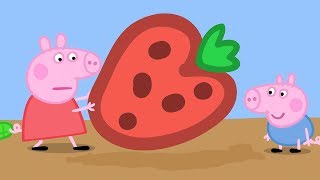 Peppa Pig Świnka Peppa po Polsku  Peppa i OGROMNA Truskawka  Bajki Po Polsku [upl. by Claudia158]