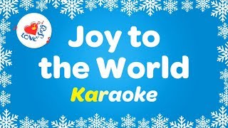 Joy to the World Karaoke Christmas Instrumental Music Only with Lyrics [upl. by Atul]