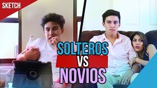 SOLTEROS vs NOVIOS  Take Uno Tv [upl. by Leval]