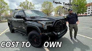 2024 Toyota Tundra Trd Pro  Cost To OwnFeatures [upl. by Ruthven]