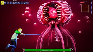 Terraria 3D Brain Of Cthulhu  Boss Fight [upl. by Obed733]