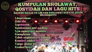 KUMPULAN SHOLAWAT QOSYIDAH DAN LAGU HITS HADROH SYIFAUL QULUB WRINGINPITU [upl. by Imeon]