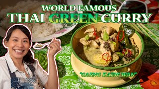 THAI GREEN CURRY Hits Different in Thailand – Make It Like They Do Anywhere [upl. by Johppah]