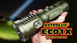 Best 1km Throw King ASTROLUX® EC01X SBT902 6800lm 3065m 46950 Flashlight Review [upl. by Yerrot]