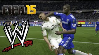 FIFA 15 Fails  With WWE Commentary [upl. by Akinar]