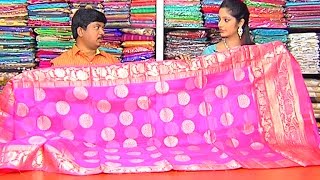 Kanchi Organza Saree  New Arrivals  Vanitha TV [upl. by Diamante577]