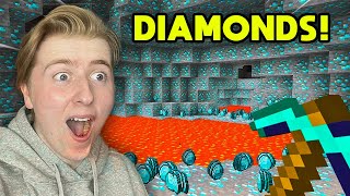 I Found My First Diamonds In Minecraft Part 2 [upl. by Frederica]