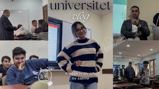 universitet vlogu  unec’də 1 həftə📚👩🏻‍🏫 [upl. by Juakn683]