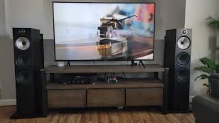 Bowers amp wilkins 603 and Marantz PM 6007 [upl. by Ardeth]