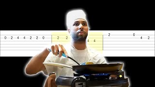 Ding dong eat it up Meme Easy Guitar Tabs Tutorial [upl. by Quartus]