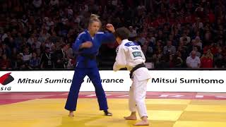 ukraine vs korea  intense womens judo match sankaku [upl. by Reichert872]