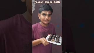 Peanut Choco Balls by Nikilan ytshorts nikilan peanutchocoballs firelesscooking kidscooking [upl. by Enawd]