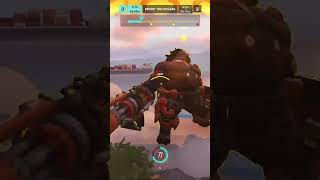 Mauga became a rock climber shorts overwatch2 funny [upl. by Assilem]