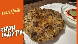 onion paratha  crispy onion paratha recipe  pyaz ka paratha  pyaz paratha [upl. by Sontich]