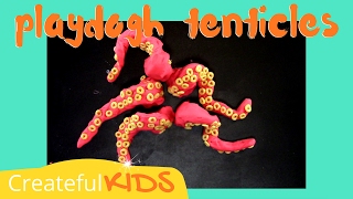 How To Make Tentacles for Kids  Play Dough amp Cheerios [upl. by Eniluj]