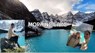 Moraine Lake in Banff National Park  Alberta Canada Travel Video [upl. by Orest]