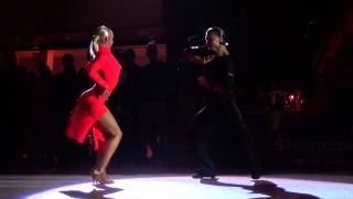 Goldstadtpokal 2013  World Open LAT  Solo Samba Yury Simachev amp Anastasia Klokotova [upl. by Merrick]