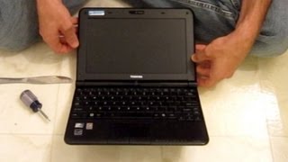 How to Repair a Black Screen on a Toshiba [upl. by Zavras611]