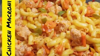 Chicken MacroniQuick n Easy RecipeHow to make Chicken MacroniBy Spoons of Flavours [upl. by Ladnek]