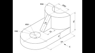 Orthographic projection  Engineering drawing  Technical drawing [upl. by Fording651]