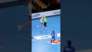 Sportsmanship moment of the tournament 🤝🥹 handball håndbold ehfeuro2024 [upl. by Alhahs]