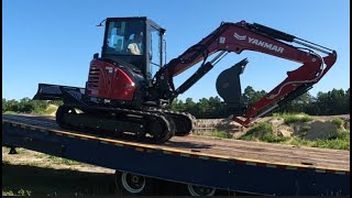 2022 Yanmar VIO55 MiniExcavator With LD18 Attachments Same as Chriss  Delivery Day [upl. by Nanreh]