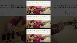 Табула Раса  Шейк Шей Шей Bass verse 2 amp Tabs basscover basstabs guitar shots [upl. by Animlehliw605]