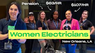 ⚡How Much Do Female Electricians Make Real Pay Real Stories from Women in the IBEW💸 [upl. by Eidlog699]