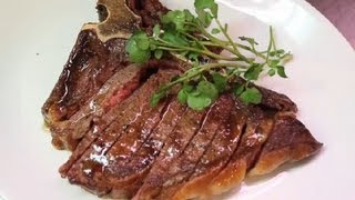 How to Cook a Tender amp Juicy TBone Steak in the Oven  Meat Dishes [upl. by Robinia]