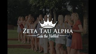 Zeta Tau Alpha University of South Carolina Aiken [upl. by Anirrehs374]