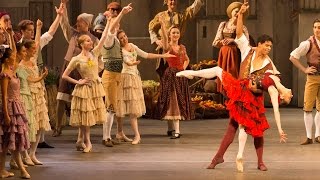 Don Quixote  Act I finale Marianela Nuñez and Carlos Acosta The Royal Ballet [upl. by Wolford]