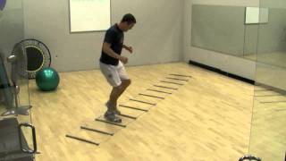 Agility Ladder Drills  Lateral Shuffle [upl. by Aneeh467]