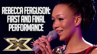 Rebecca Fergusons SOULFUL journey  First and Final Performance  The X Factor UK [upl. by Rellia]