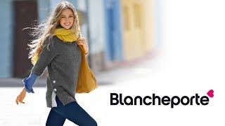 Blancheporte Collection AutomneHiver 2017  modèles originaux et coloris vitaminés [upl. by Ellerud]