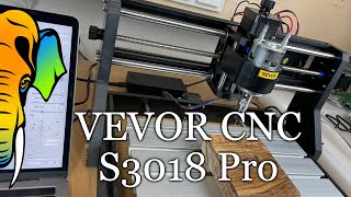 CNC S3018 Pro  VEVOR Graviermaschine  Aufbau amp Test [upl. by Ludly]