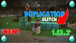 NEW MINECRAFT DUPLICATION GLITCH 1132 UPDATED [upl. by Laughton451]