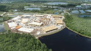 Alton Apartment Complex Serenoa Clermont FL Construction March 2023 [upl. by Eijneb]