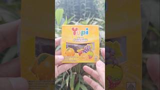 Unboxing YUPI Fruit Cocktails shorts shortvideo viralvideo [upl. by Padraic]