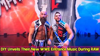 DIY Unveils Their New WWE Entrance Music During October 30th WWE RAW [upl. by Clevie]