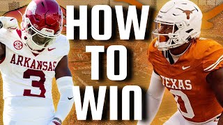 Deep Dive How Texas Beats the Arkansas Razorbacks [upl. by Ries645]