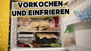 Vorkochen für das Wochenbett  Freezermeal [upl. by Airyt]