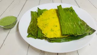 Corn Panki RecipeGujarati traditional recipe Healthy Soft Mouthmelting and Delicious Corn Panki [upl. by Nerrat]