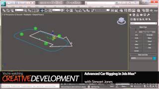 Advanced Vehicle Rigging in 3dsmax 06 Main car controls xvid [upl. by Calhoun551]