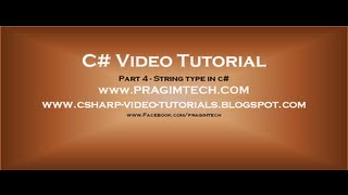 Part 4  C Tutorial  String type in cavi [upl. by Itirp]