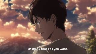 Eren And Mikasa Emotional Scene Season 2 Episode 12 HD Shingeki No Kyojin [upl. by Nuli411]