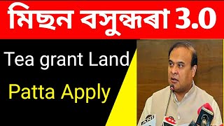 🔴Limited conversion of Tea grant land to Periodic Patta online Apply process [upl. by Adrianna]