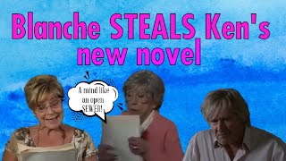 Blanche steals Kens new novel  Coronation Street 2008  Blanche Hunt Fans [upl. by Swor]